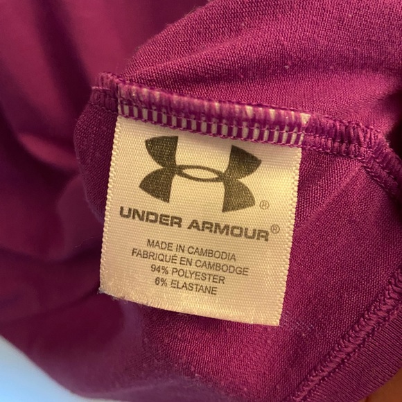 Under Armour Heat Gear Pink/Purple L Sleeve -SOLD - Picture 7 of 14